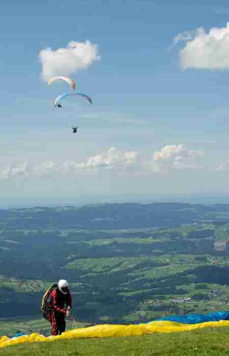parapente beneficios